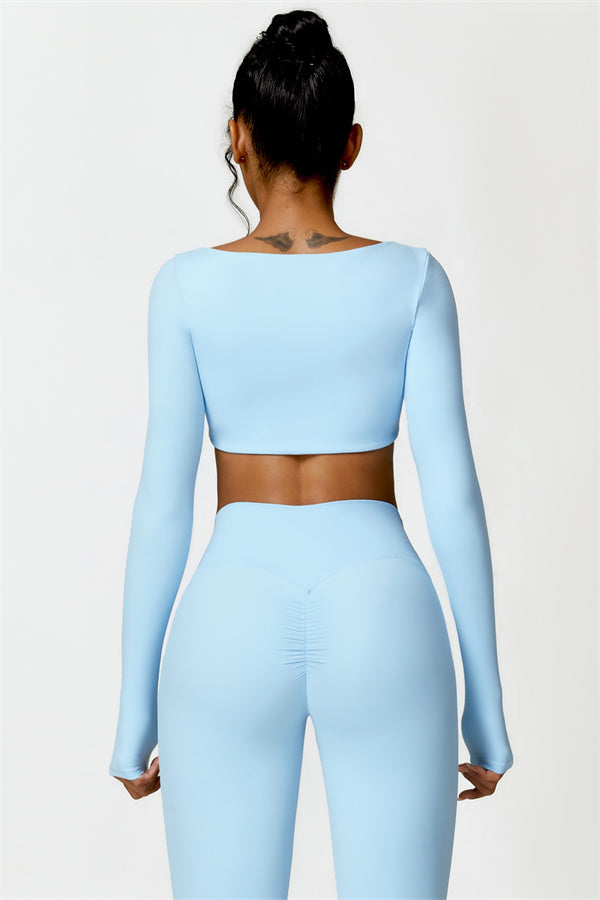 Olivia Crop Top Leggings 2-Piece Set