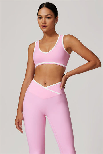 The Stamina Sports Bra Flared Leggings 2-Piece Set
