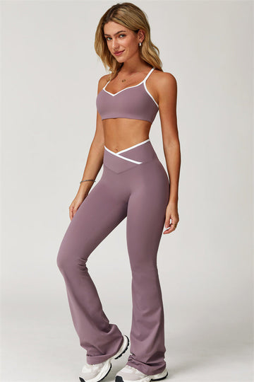 The Boost Sports Bra Flared Leggings 2-Piece Set