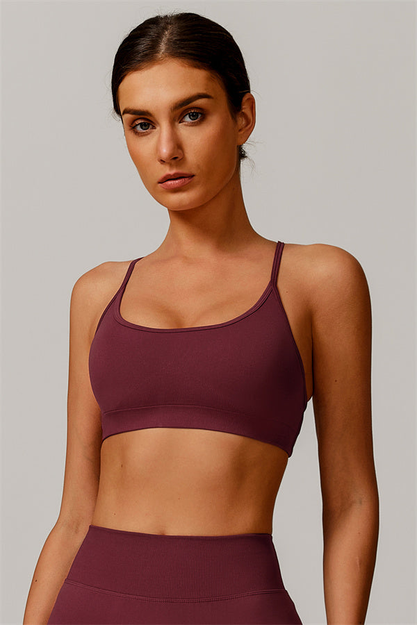 The Nova Luxe Sports Bra Shorts 2-Piece Set